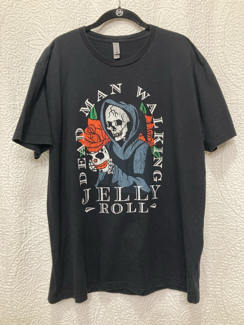 Next Level Dead Man Walking Jelly Roll Graphic T-shirt sz XL